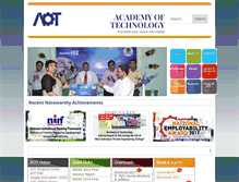 Tablet Screenshot of aot.edu.in